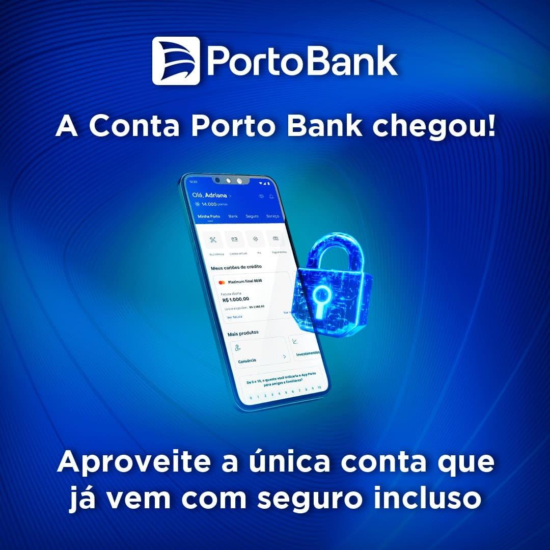 A Conta Porto Bank chegou!